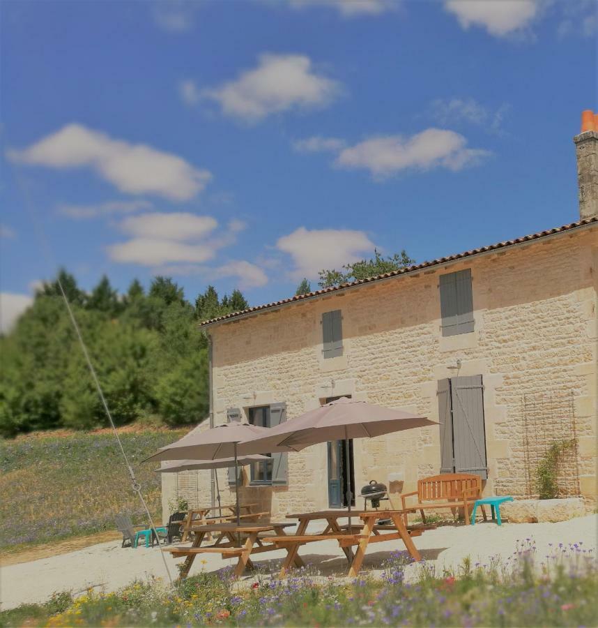 Chateau Des Loups - Les Pommiers Echire エクステリア 写真